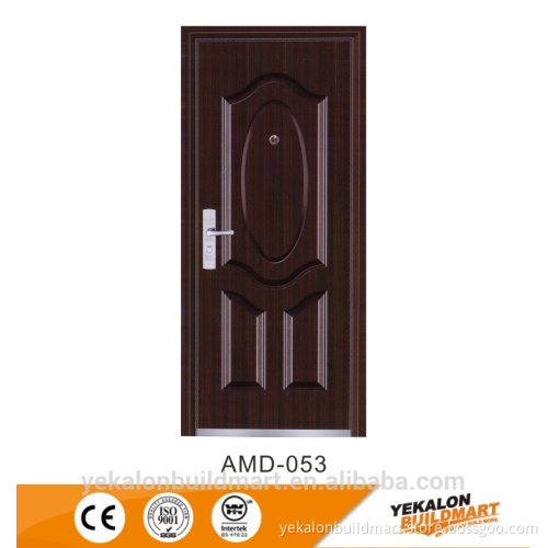 Yekalon AMD-054 melamine finish Armored Main gate steel security door